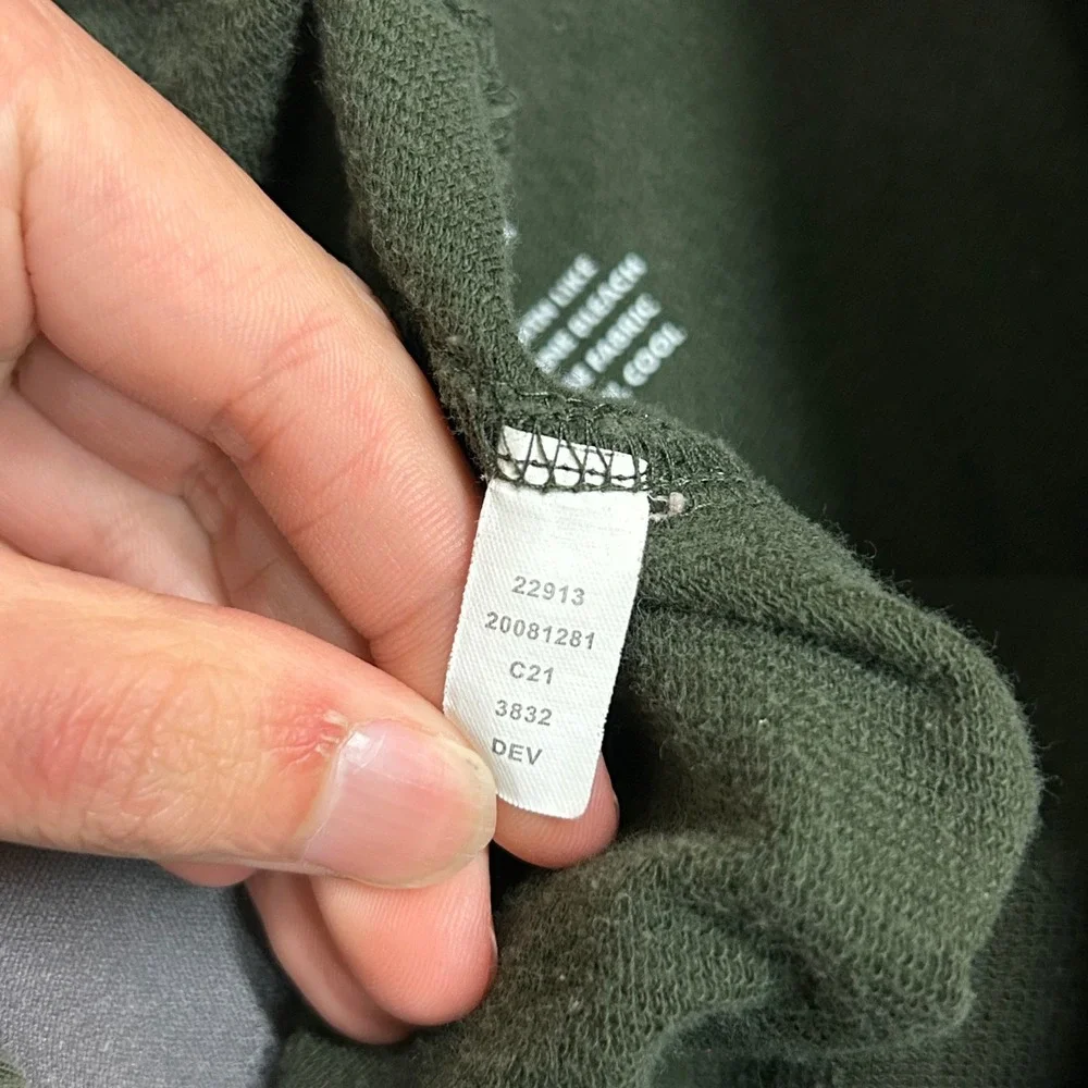 Duluth Trading Co Indoorsman Cargo Pants Pants M x 30 Green Cotton Medium Jogger